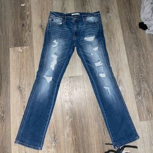 Womens KanCan Distressed Jeans